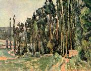 Paul Cezanne Die Pappeln oil painting on canvas